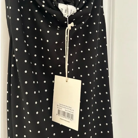 Role Model Maxi Dress - Black Polka Dot Peppermayo - Picture 3 of 8